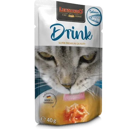 Leonardo Drink Salmon Cat Food - petsgalleria