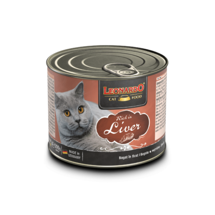 Leonardo Rich in Liver Cat Food - petsgalleria