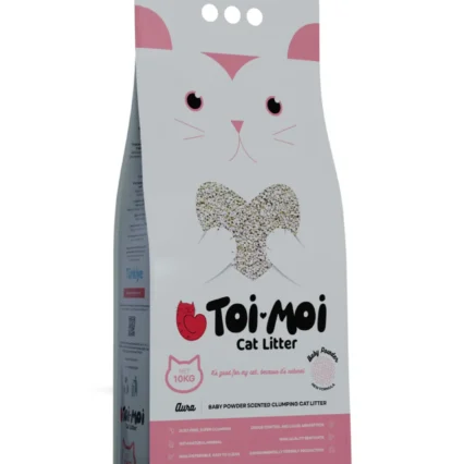 Toi-Moi Aura Baby Powder Scented Clumping Cat Litter - petsgalleria