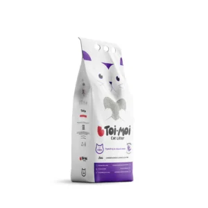 Toi-Moi Flora Lavender Scented Clumping Cat Litter - petsgalleria