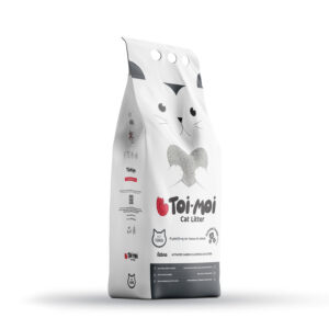 Toi-Moi Natural Activated Carbon Clumping Cat Litter - petsgalleria
