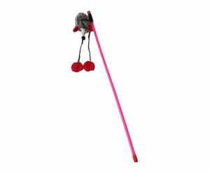 Chik Cat Feather Toy Stick - petsgalleria