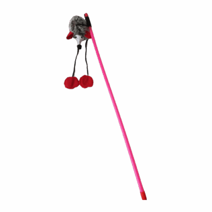 Chik Cat Feather Toy Stick - petsgalleria