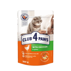 Club 4 Paws Cat Food Chicken in Gravy - petsgalleria