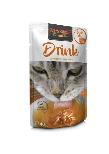 Leonardo Drink Duck Cat Food Leonardo Drink Duck Cat Food - petsgalleria