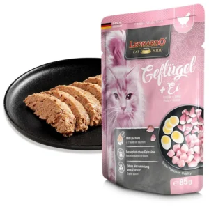 Leonardo Poultry & Eggs Cat Food - petsgalleria