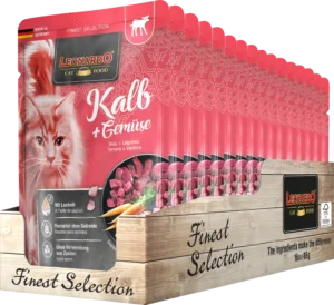 Leonardo Veal & Vegetable Cat Food - petsgalleria