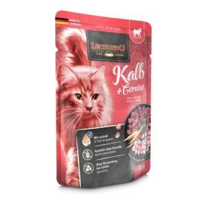 Leonardo Veal & Vegetable Cat Food - petsgalleria