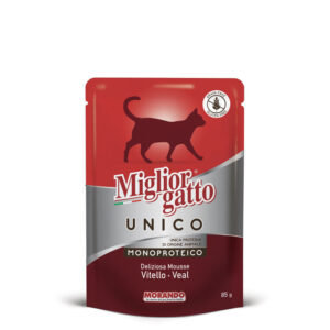 Migliorgatto Unico Delicious Veal Mousse - petsgalleria