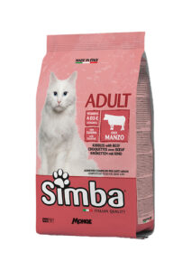 Simba Adult Cat kibbles with Beef - petsgalleria
