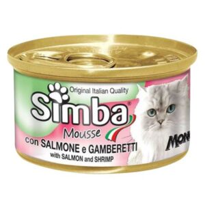 Simba Cat Mousse with Salmon and Shrimps - petsgalleria