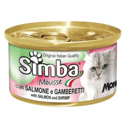 Simba Cat Mousse with Salmon and Shrimps - petsgalleria