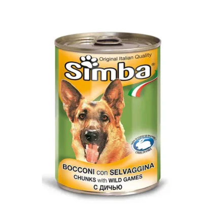 Simba Wild Game Chunks Canned Dog Food - petsgalleria