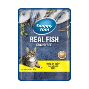 Snappy Tom Pouch Tuna in Jelly Cat Food - petsgalleria