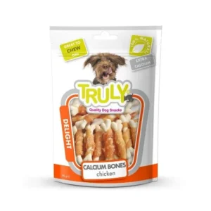 Truly Calcium Bone Chicken Twisted - petsgalleria
