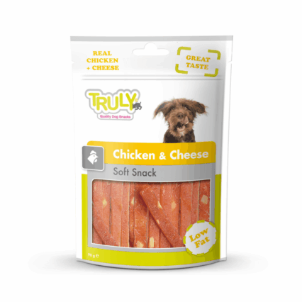 Truly Chicken With Cheese For Dog - petsgalleria
