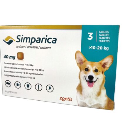 Simparica Chewable Flea & Tick Tablets for Dogs - petsgalleria