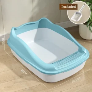 CozyClean Cat Litter Box - petsgalleria