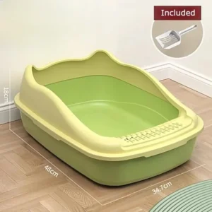 CozyClean Cat Litter Box - petsgalleria