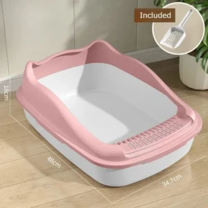 CozyClean Cat Litter Box - petsgalleria