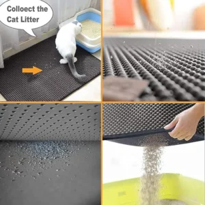 Non-slip Litter Mat - petsgalleria