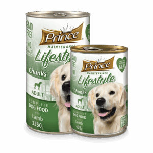 Prince Lamb Chunks Canned Dog Food - petsgalleria