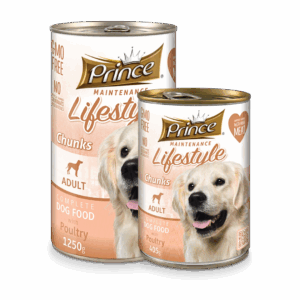 Prince Poultry Chunks Canned Dog Food - petsgalleria