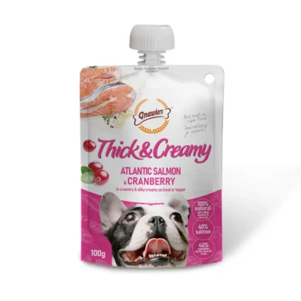 Thick & Creamy Dog Treats – Atlantic Salmon & Cranberry - petsgalleria