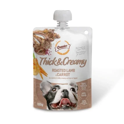 Thick & Creamy Dog Treats – Roasted Lamb & Carrot - petsgalleria