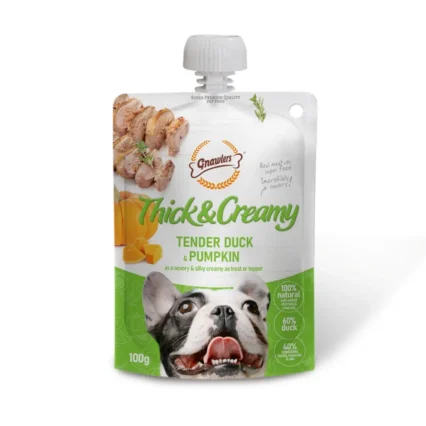 Thick & Creamy Dog Treats – Tender Duck & Pumpkin - petsgalleria