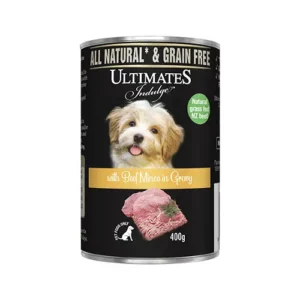 Ultimates Canned Dog Food with Beef Mince in Gravy - petsgalleria