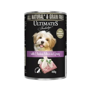 Ultimates Canned Dog Food with Chicken Mince in Gravy - petsgalleria