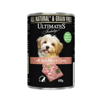 Ultimates Canned Dog Food with Lamb Mince in Gravy - petsgalleria