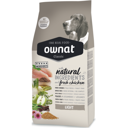 Ownat Classic Light Dog Food - petsgalleria