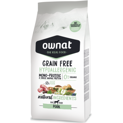 Ownat GF Hypo Pork Dog Food - petsgalleria