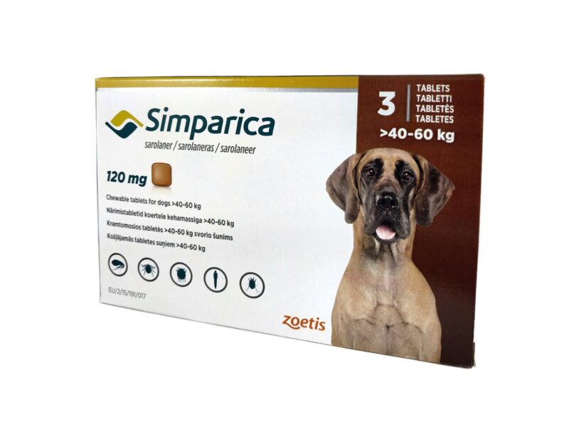 Simparica Chewable Flea & Tick Tablets for Dogs Simparica by Pets Galleria pet store nairobi