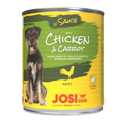 JosiDog Chicken & Carrot in Sauce Wet Dog Food by Pets Galleria Pets Store