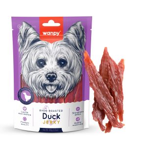 Wanpy Oven Roasted Duck Jerky by Pets Galleria