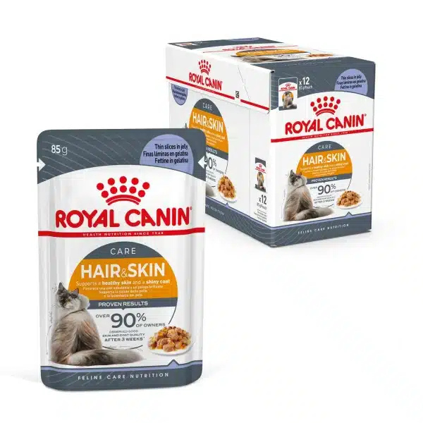 Royal Canin Hair & Skin Care In Jelly Adult Wet Cat Food Royal Canin Hair & Skin Care In Jelly Adult Wet Cat Food by pets galleria