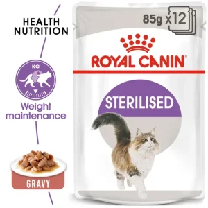 Royal Canin Sterilised in Gravy by pets galleria pet store