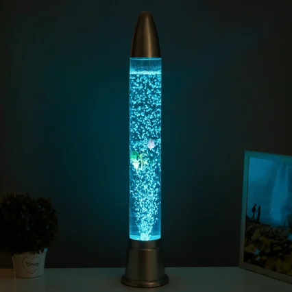 Magma Lamp Multi-Color Artificial Bubble Fish Tank