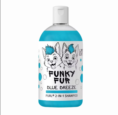 Purl Funky Fur 2-in-1 Shampoo PURL Funky Fur 2-in-1 Shampoo blue breeze