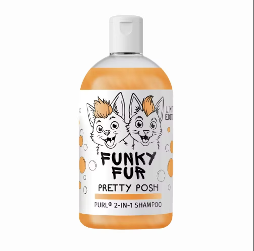 Purl Funky Fur 2-in-1 Shampoo Purl Funky Fur 2-in-1 Shampoo – Pretty Posh by pets galleria pet store