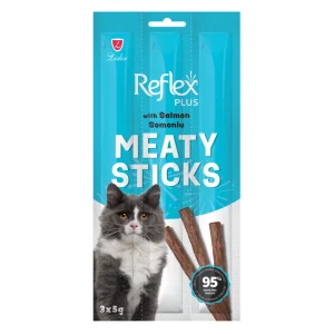 Reflex Cat Meaty Stick Treat -Salmon by pets galleria pet store