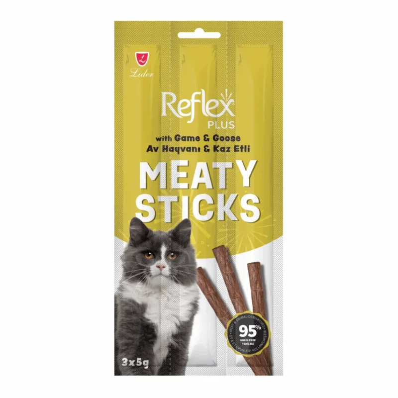 Reflex Cat Meaty Stick Treat Reflex Cat Meaty Stick Treat With Turkey And Lamb by pets galleria pet store