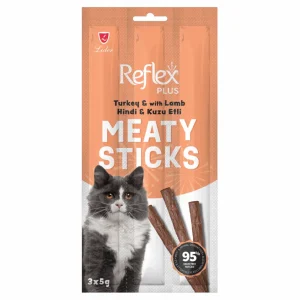 Reflex Cat Meaty Stick Treat With Turkey And Lamb by pets galleria pet store